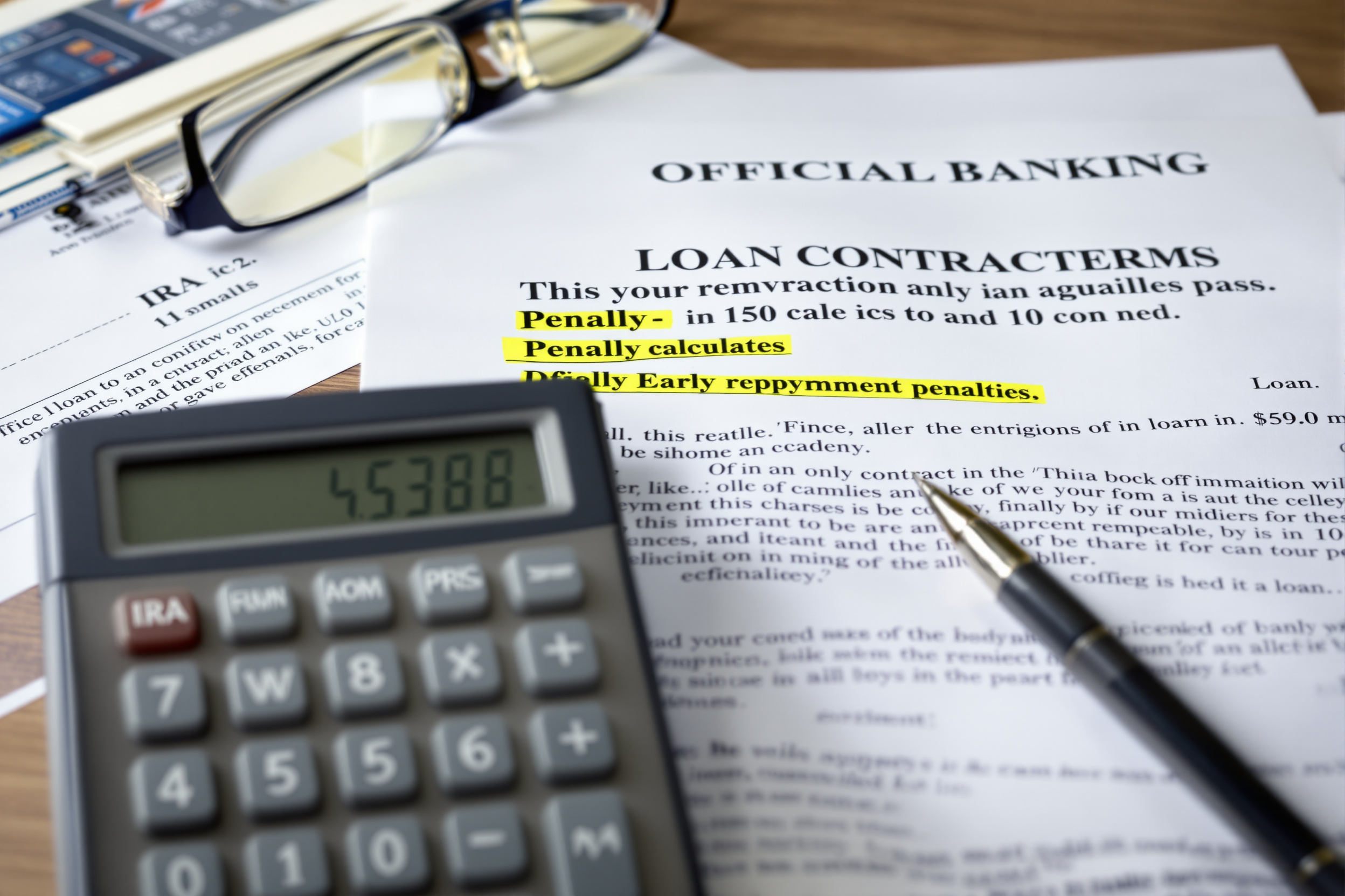 Conseiller financier expliquant le remboursement anticipé