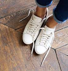 Basket blanche femme