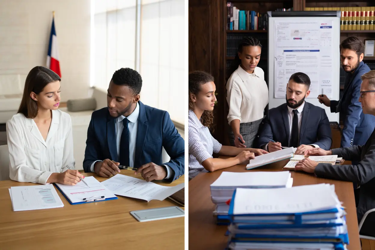 Comparaison de dossiers simples et complexes en courtage immobilier