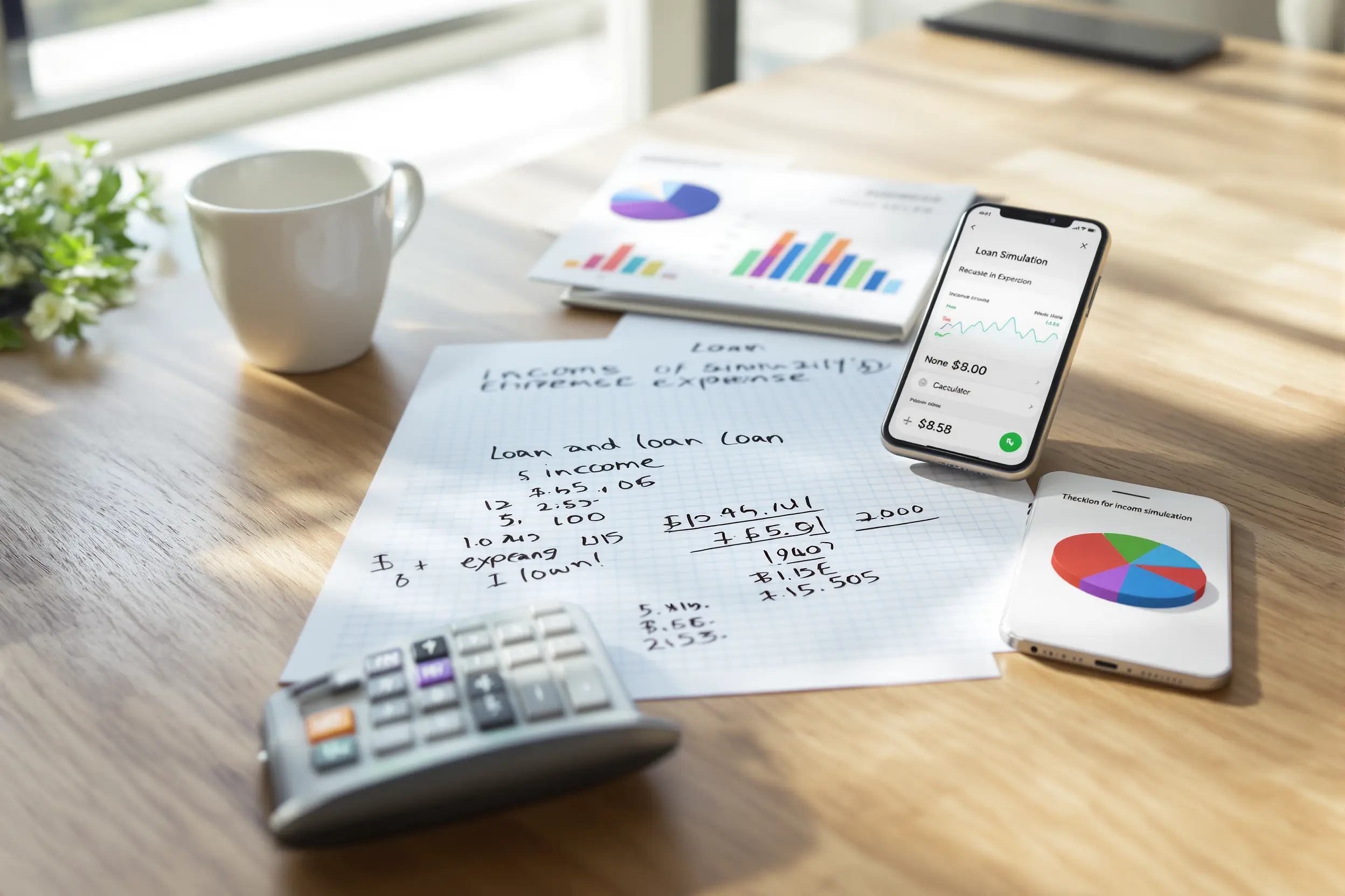 Calcul du taux d'endettement