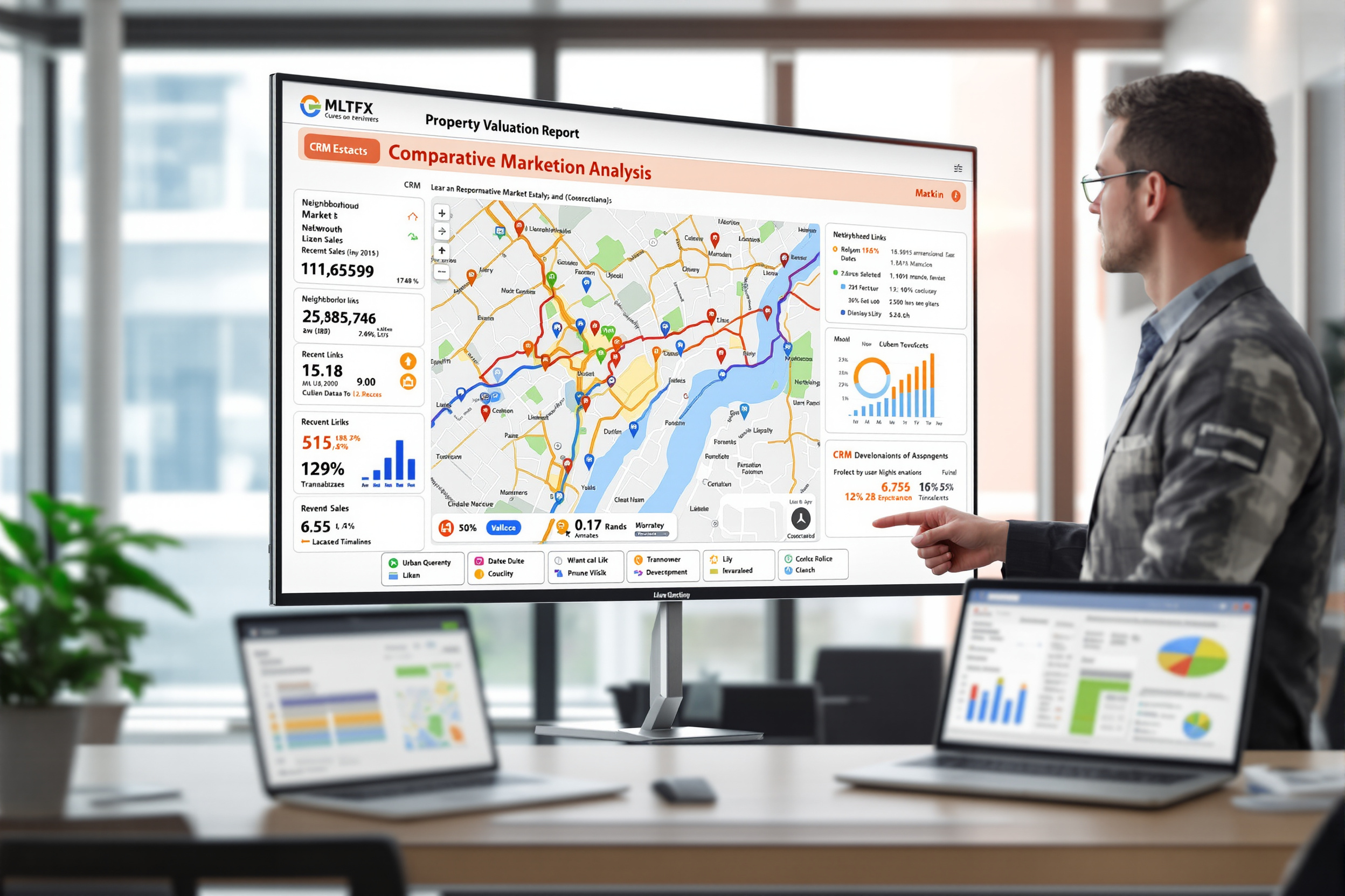 Documents légaux d'un agent immobilier certifié
