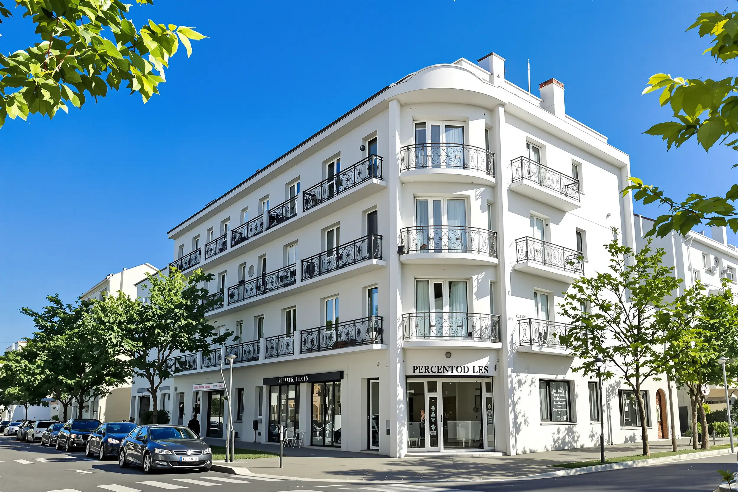 Conseiller financier discutant avec clients