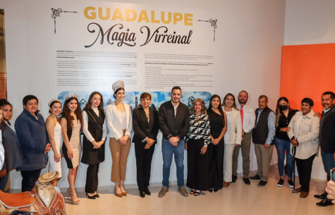 CALVILLO - El Gobierno de Calvillo a través de la Secretaría de Turismo y Cultura inauguró en el Museo Nacional de Pueblos Mágicos la Exposición: 𝐆𝐮𝐚𝐝𝐚𝐥𝐮𝐩𝐞 "𝐌𝐚𝐠𝐢𝐚 𝐕𝐢𝐫𝐫𝐞𝐢𝐧𝐚𝐥