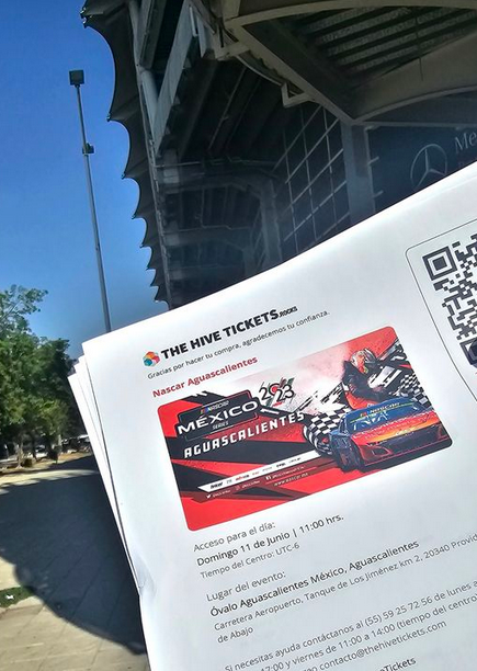 REGALAMOS BOLETOS PARA LA NASCAR