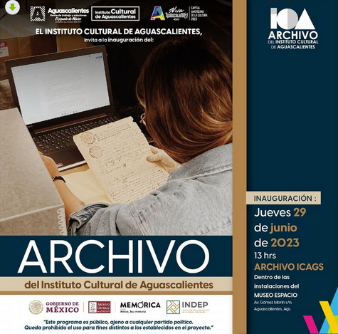 GOBIERNO DE AGS - *INAUGURACIÓN ARCHIVO DEL ICA*