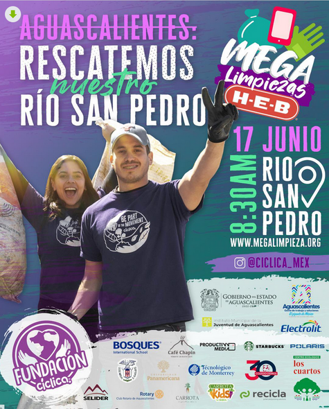 GOBIERNO DE AGS - Limpieza del Río San Pedro