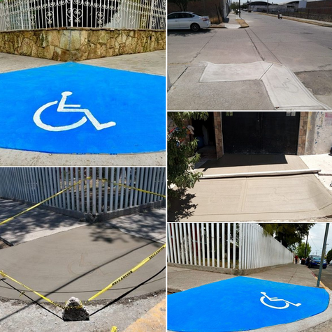 MUNICIPIO DE AGS - HA CONSTRUIDO MUNICIPIO 155 RAMPAS PARA FACILITAR ACCESO Y DESPLAZAMIENTO