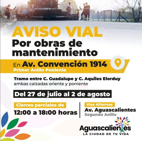 MUNICIPIO DE AGS - AVISO * - Aguascalientes