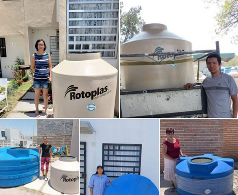 GOBIERNO DE AGS - Entrega de tinacos y cisternas al Grupo Comunitario número 26