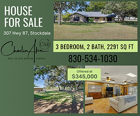 Three Bedroom 2 Bath in Stockdale