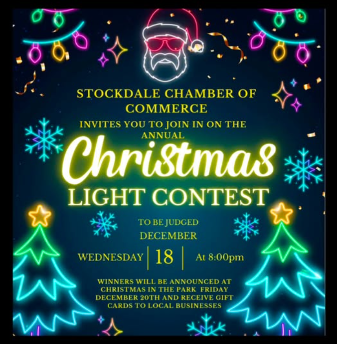 The Chamber of Commerce presents: Christmas Light Contest
