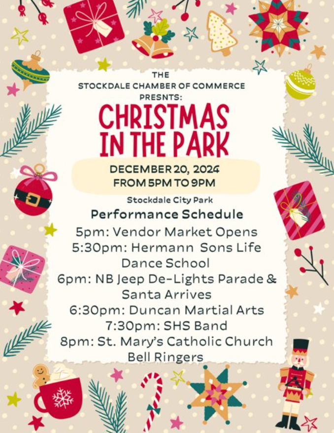 The Chamber of Commerce Presents: Christmas in the Park