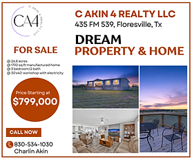 Dream Property & Home in Floresville