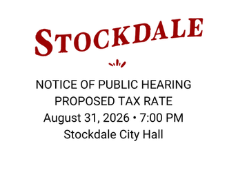 Notice of Public Hearing on Proposed Tax Rate