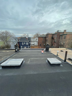 McGinley Square, Jersey City, NJ Modified Bitumen Roof Replacement