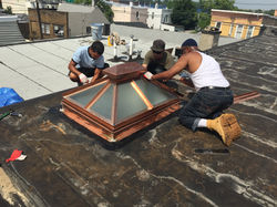 Custom Copper Skylight