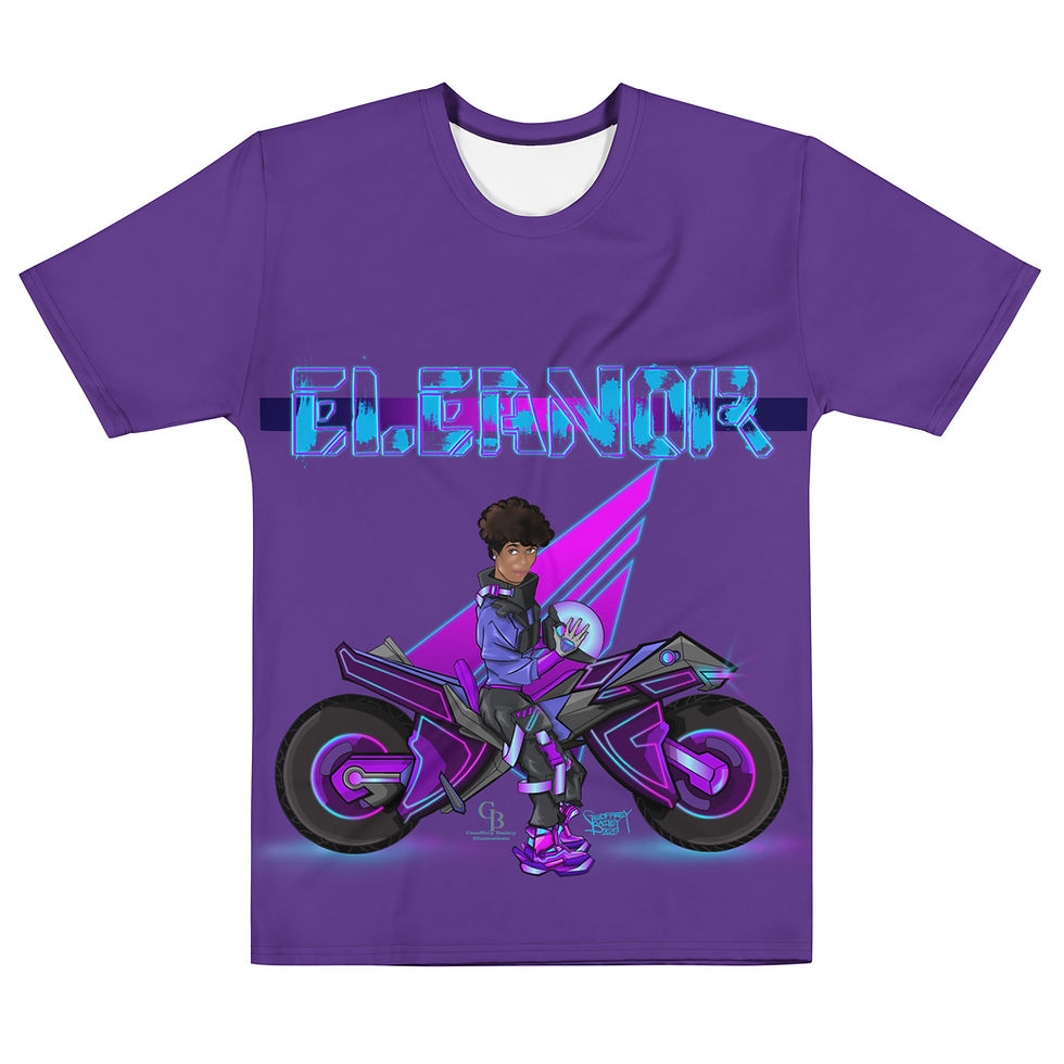 Eleanor All over print 2026 Crew Neck T-shirt