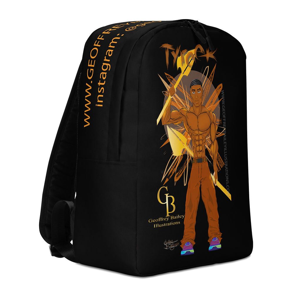 Thumbnail: Tyreek (black) Minimalist Backpack