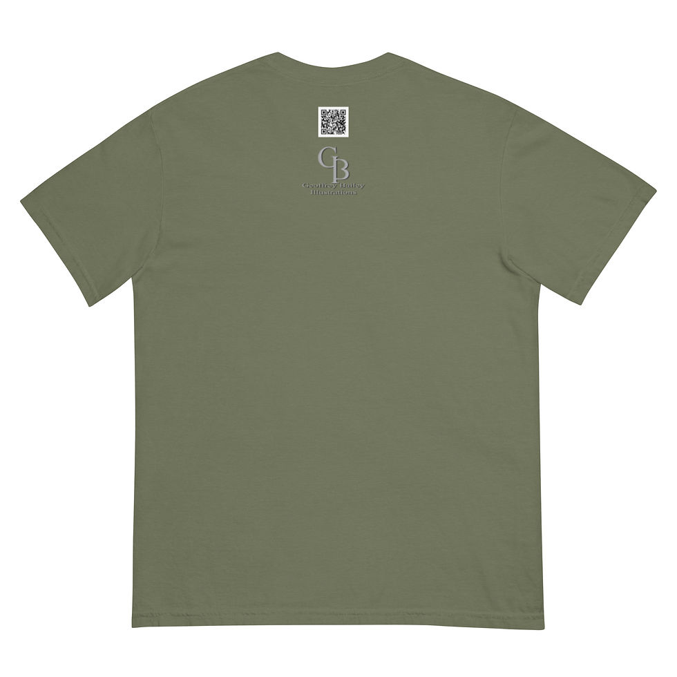 Thumbnail: Stay Fly (brown) 2025 Unisex garment-dyed heavyweight t-shirt
