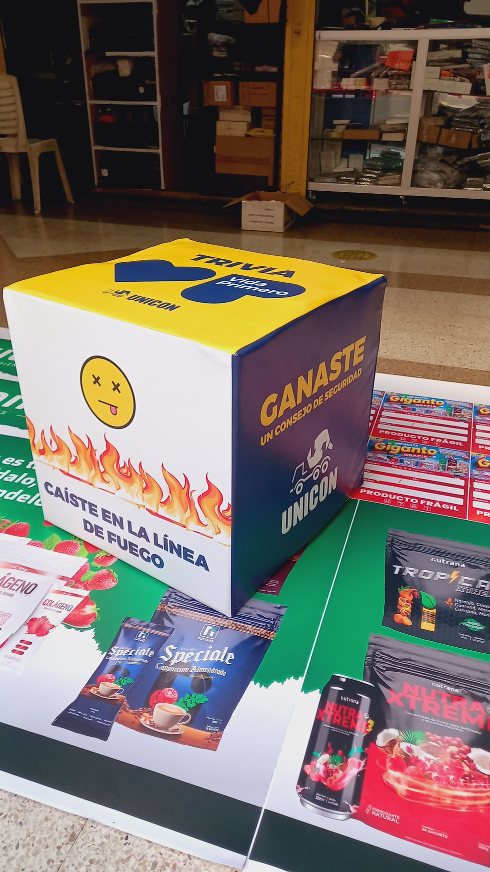 Miniatura: Dado de Esponja Publicitario