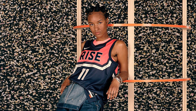 Washington Mystics Nike Rebel Edition Rise Jersey