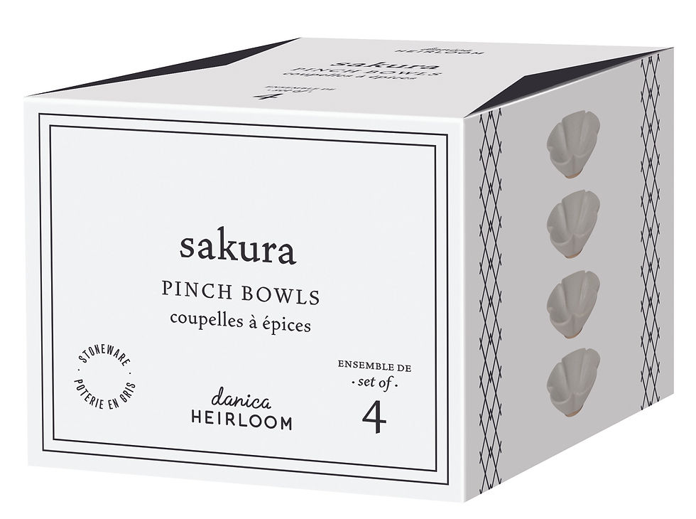 Thumbnail: Sakura Set Of 4 Pinch Bowls