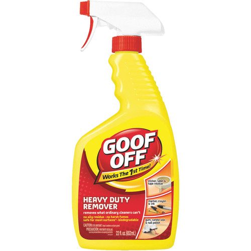 Goof Off Heavy Duty Remover 22 oz Rowe Spurling Paint