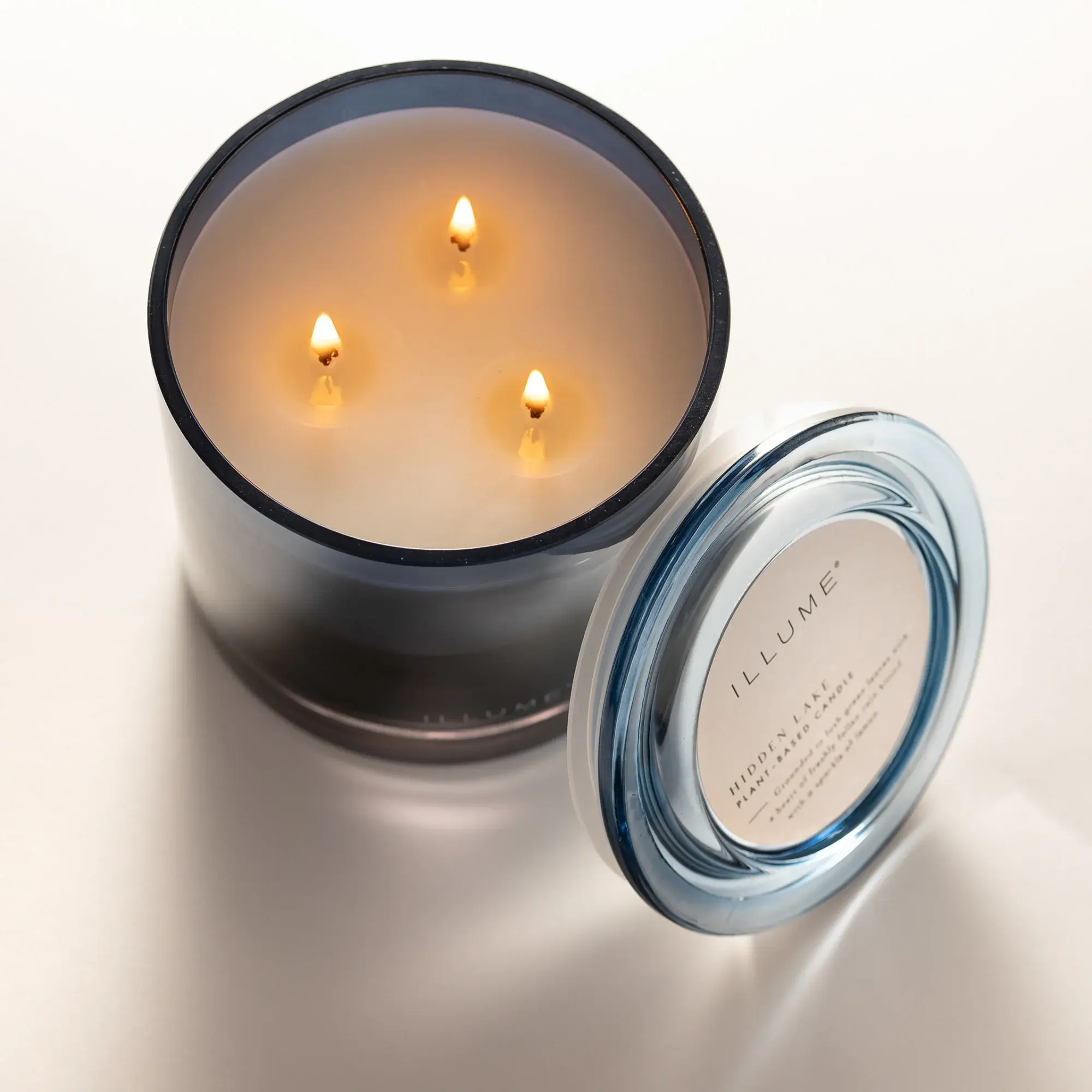 Illume Hidden Lake Statement Glass Candle