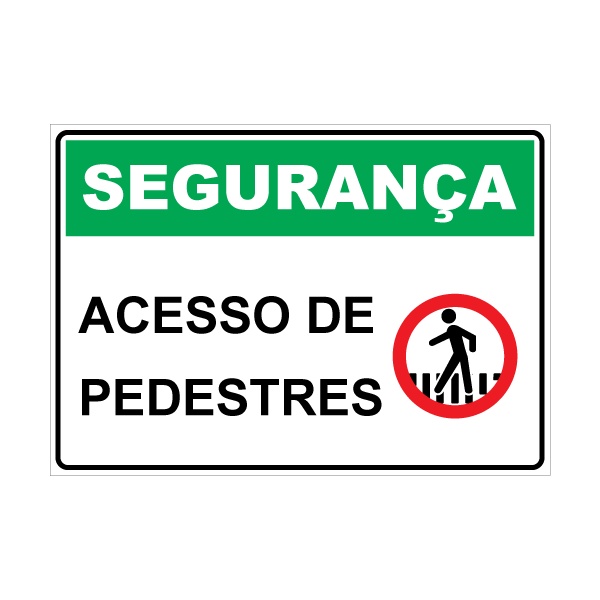 Miniatura: Placas para Segurança do Trabalho - EPI