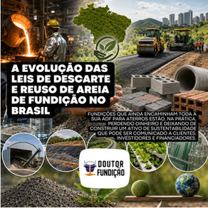 A Evolução das Leis de Descarte e Reuso de Areia de Fundição no Brasil