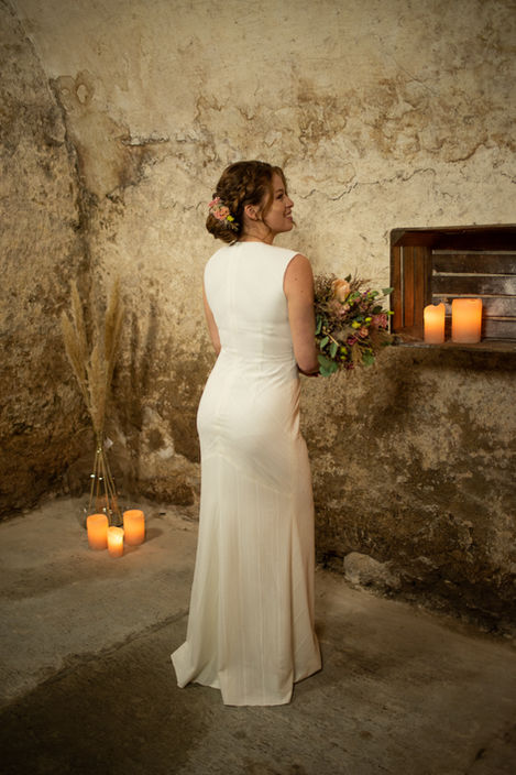 Brautkleid aus nachhaltigen Stoffen