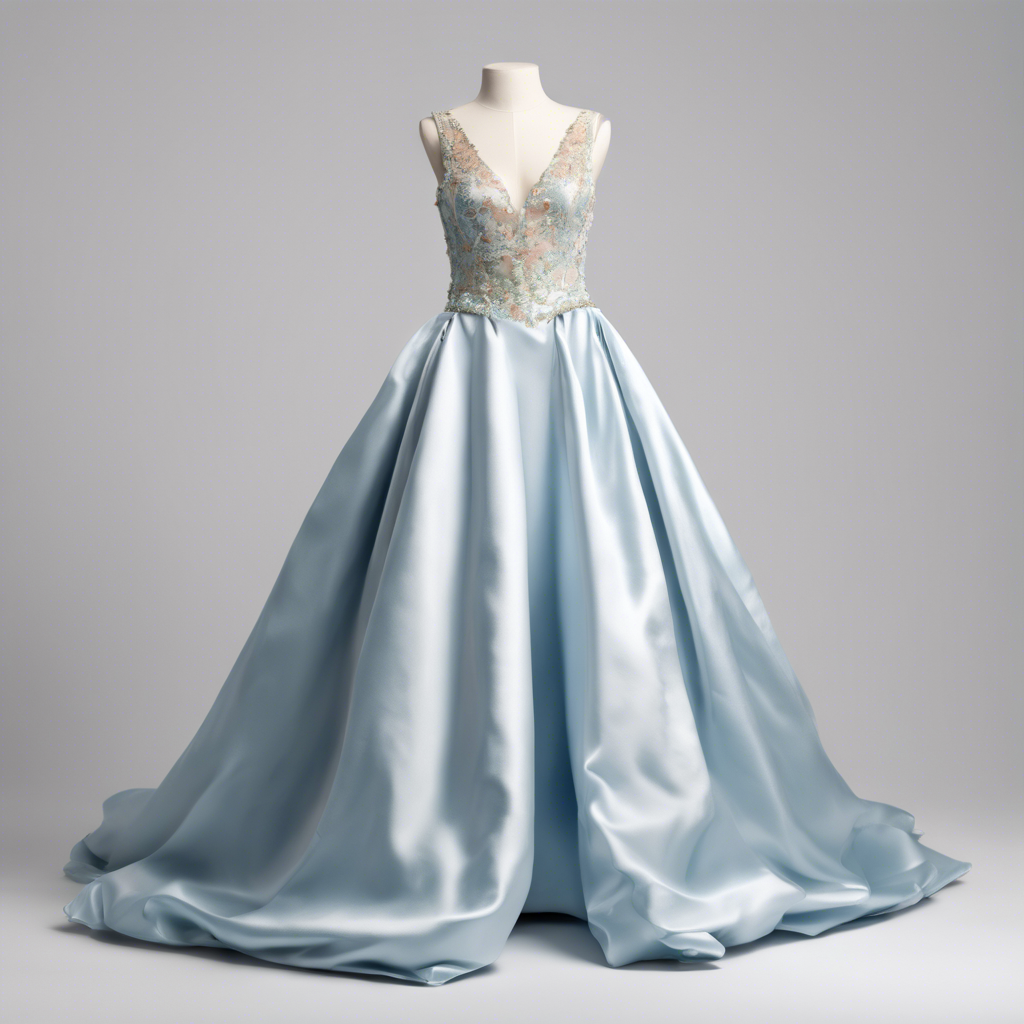 Satin Ball Gown