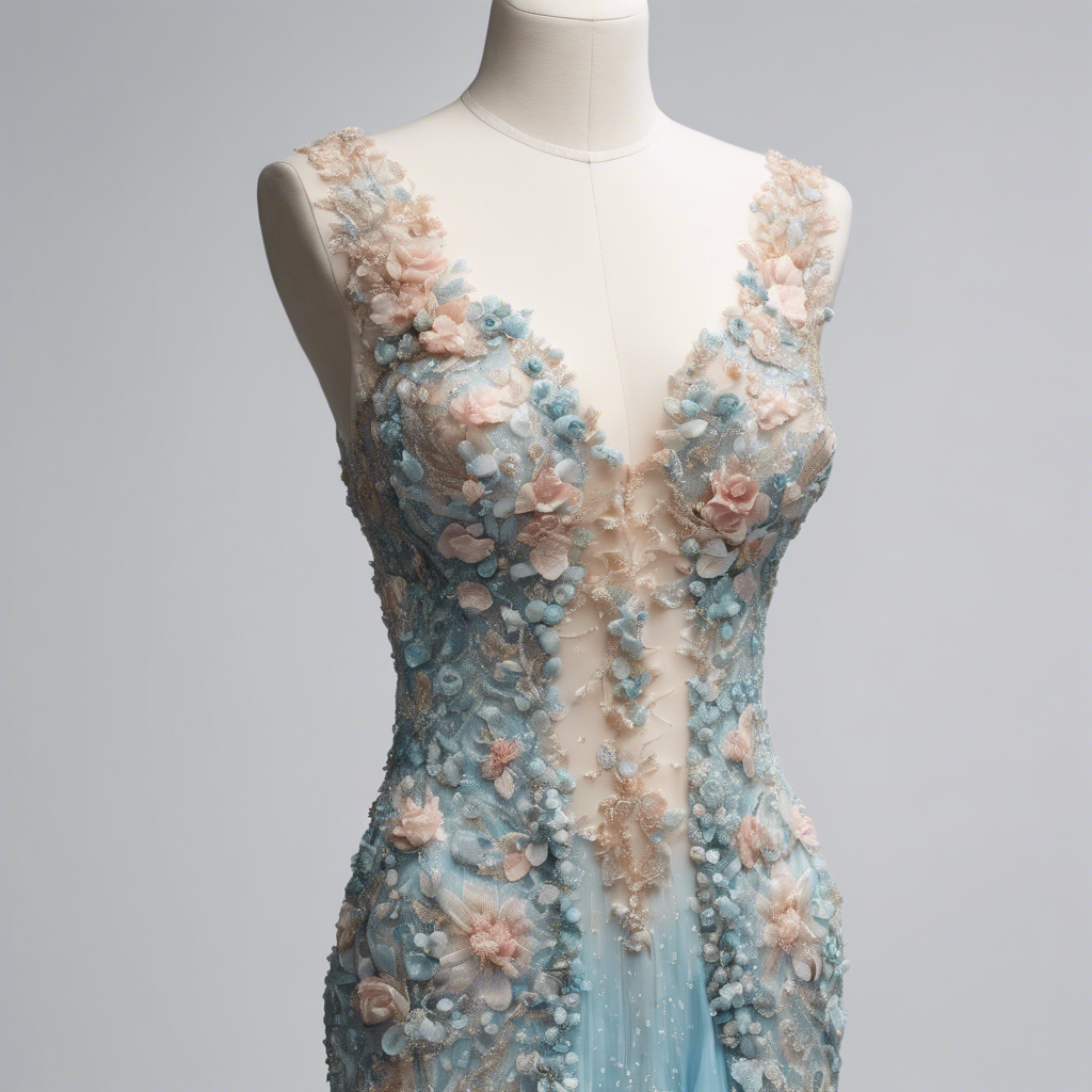 Beaded Mermaid Gown
