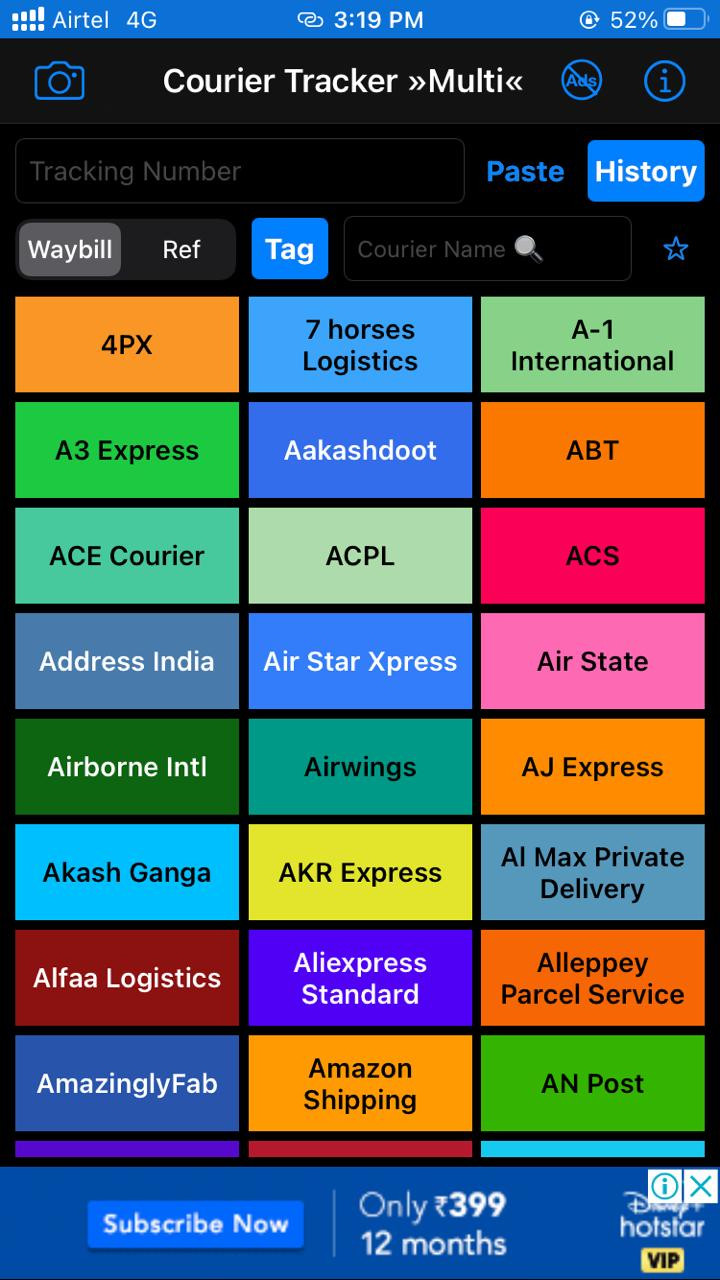 Courier Tracker