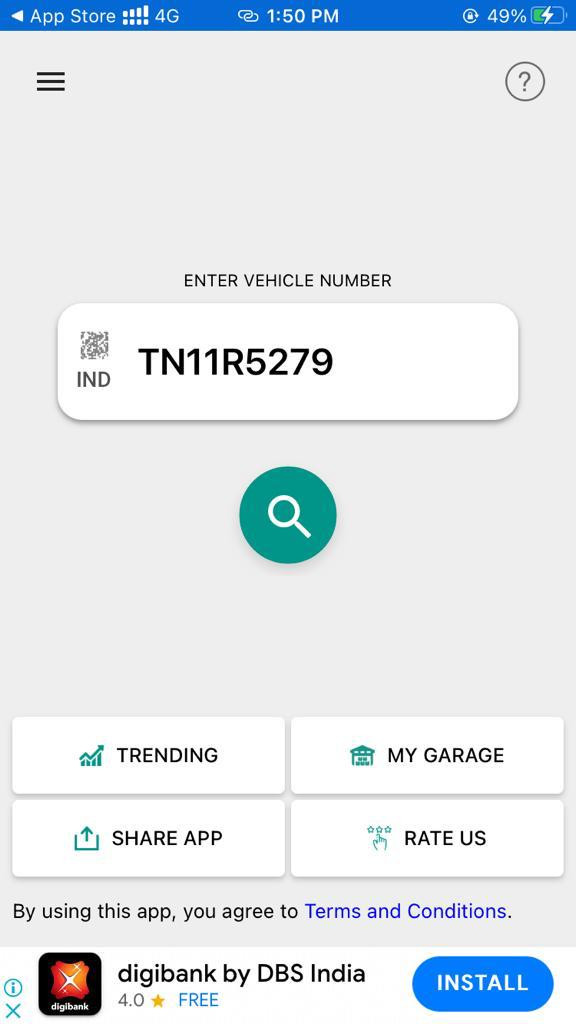 RTO vehicle
