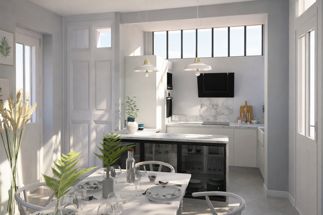 cuisine blanche