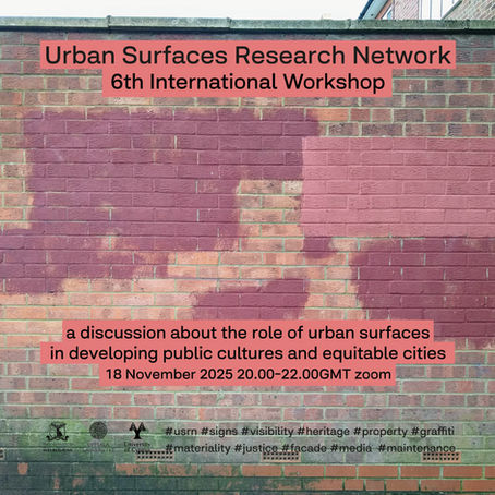 Presenting at the Urban Surfaces Research Network Workshop