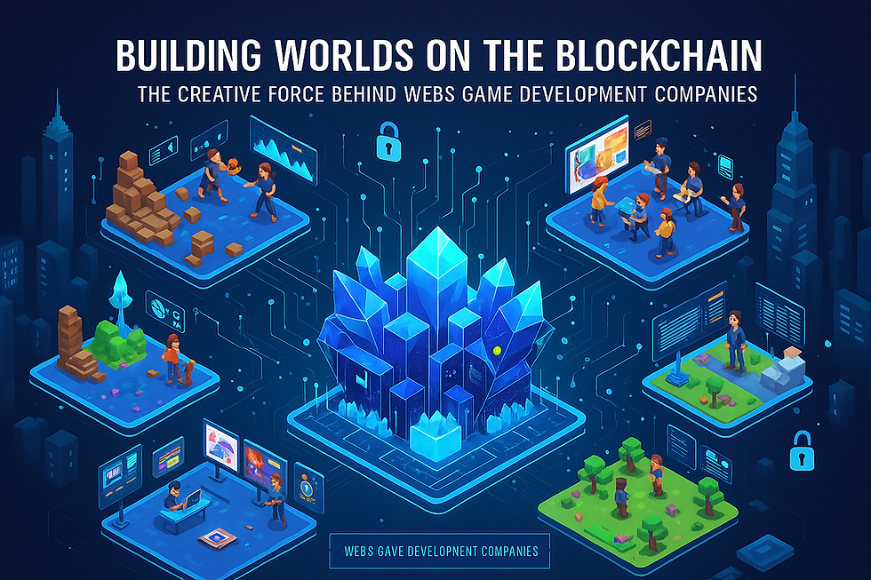 Building Worlds on the Blockchain: The Creative Force Behind Web3 Game Development Companies