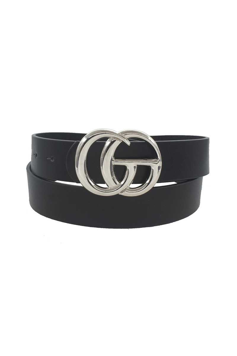Thumbnail: Metal Standard Buckle Belt