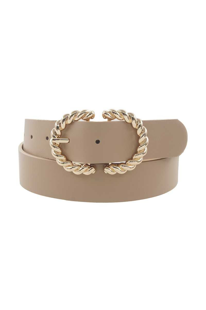 Thumbnail: Metal Twist Buckle Belt