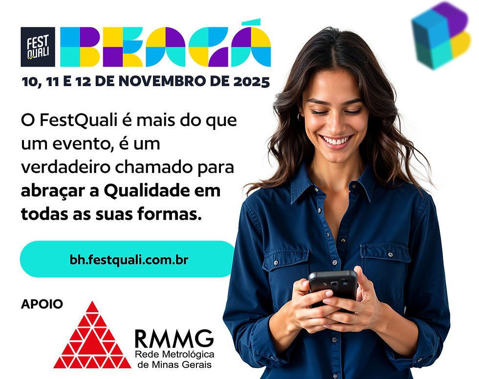 A Rede Metrológica de Minas Gerais apoia o FestQuali Beagá 2025 e reforça seu compromisso com a qualidade e inovação