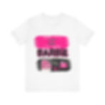 White Barbie Tingz tee shirt with graphic design