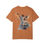 Thumbnail: Brown t-shirt featuring angel graphic Back View