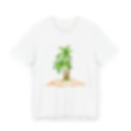 White T-shirt with palm trees and 'Florida'