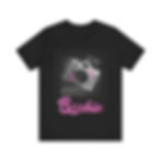 Black Barbie Picture Perfect Tee featuring camera graphic
