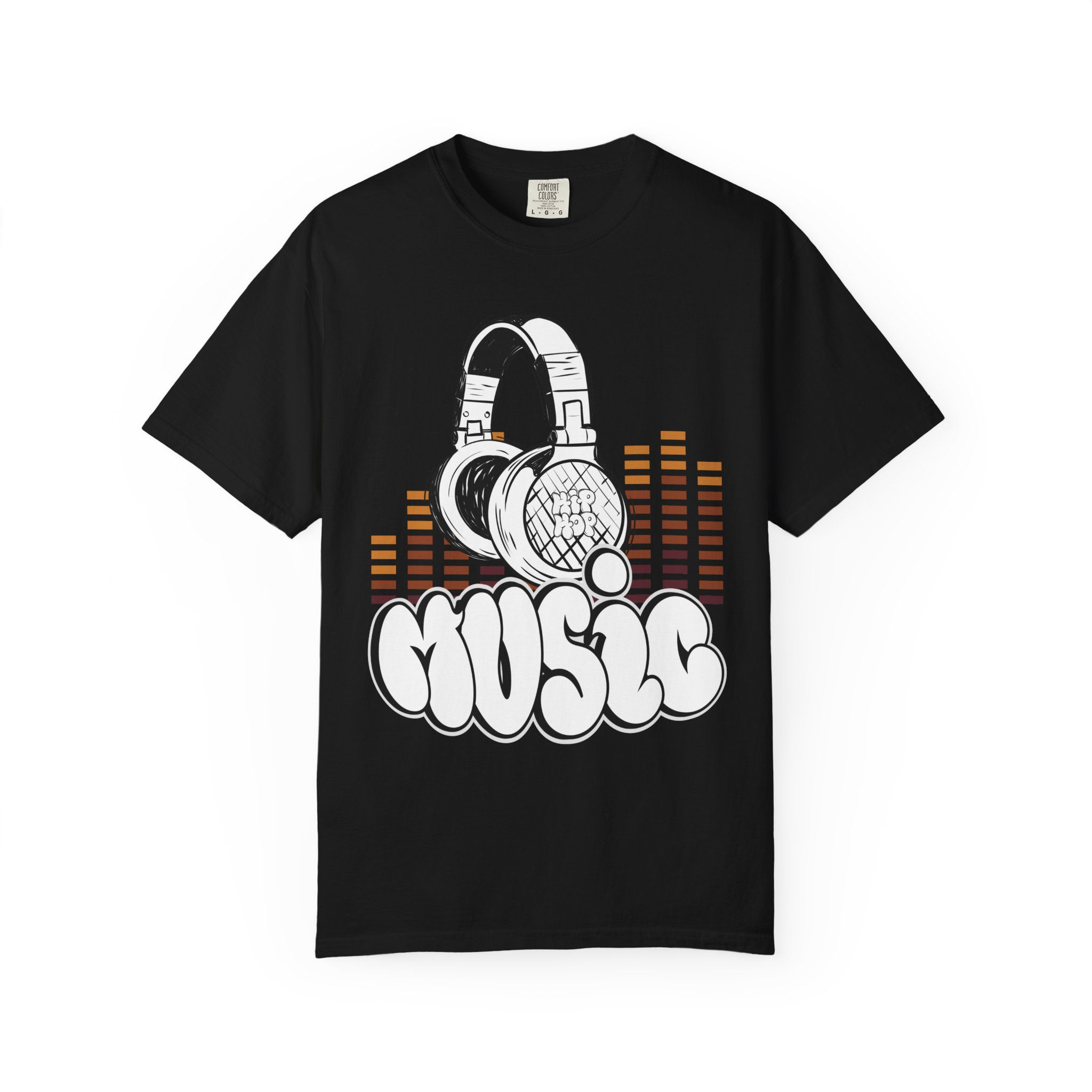 Music Vibes Tee (Brown)