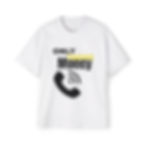 White tee shirt with "Only Taking Money" graphic