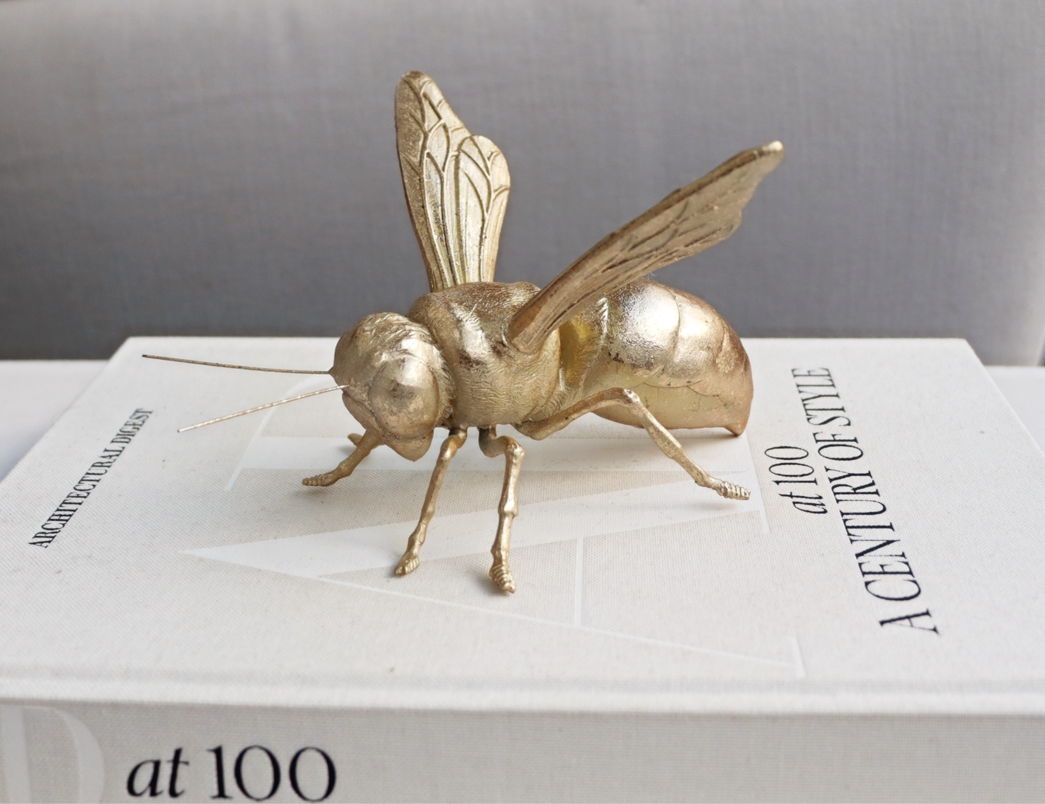 Decorative Gold Bee Ornament