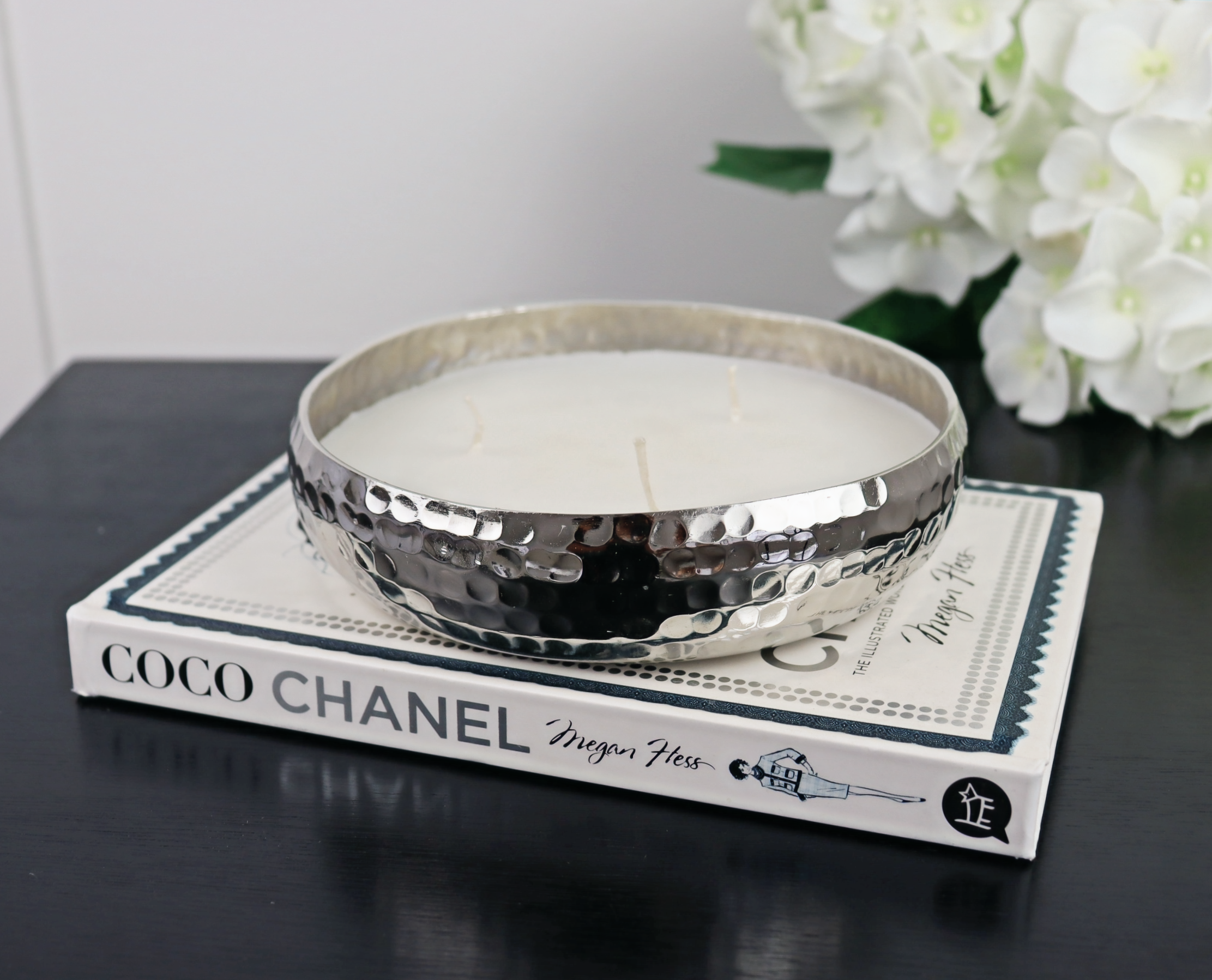 Luna 3 Wick Silver Scented Candle