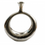 Thumbnail: Hoopla Large Silver Ring Vase